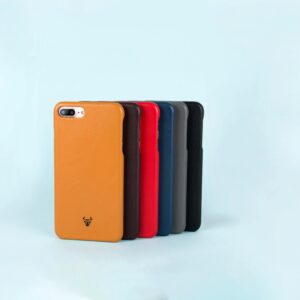 Collection of stylish smartphone cases in various colors arranged neatly, perfect for tech enthusiasts.